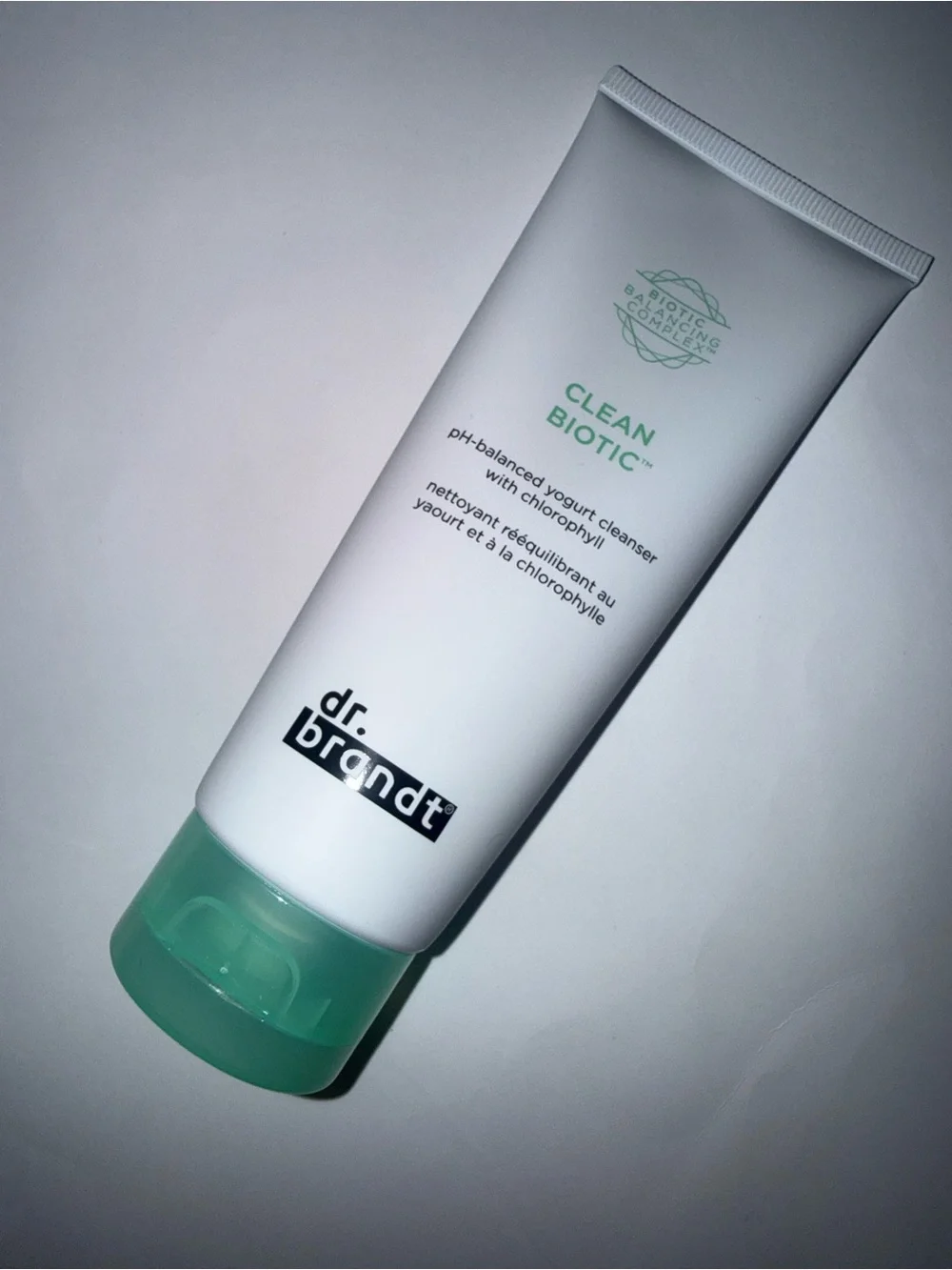 Dr. Brandt Clean Biotic pH-Balanced Yogurt Cleanser with Chlorophyll 3.5 oz NIB